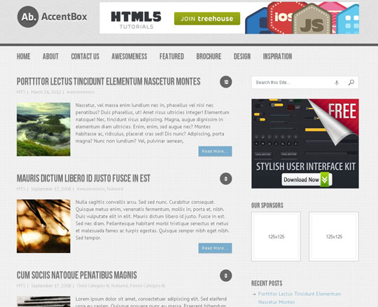 best free responsive wordpress themes 2012