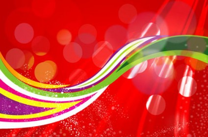 A Collection Of Free Very Colorful Vector Backgrounds | Designbeep