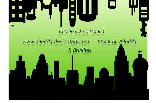 photoshop city brushes