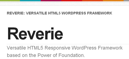 html 5 wordpress theme framework