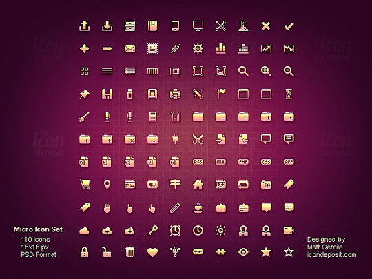 11.free pixel perfect icons