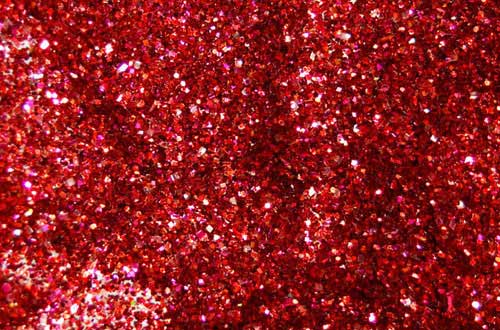 Red Glitter, Textures