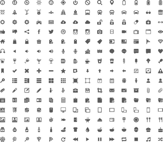 16.free pixel perfect icons