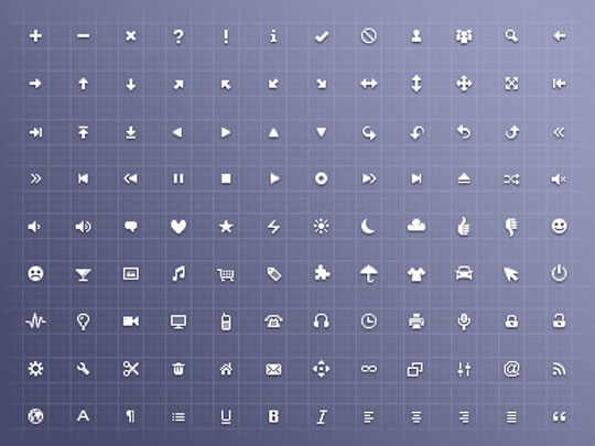 23.free pixel perfect icons