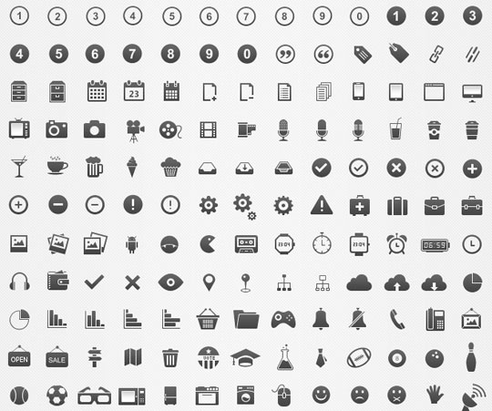 24.free pixel perfect icons