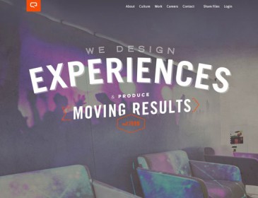 22 New Examples Of Huge Typography In Web Design - Designbeep
