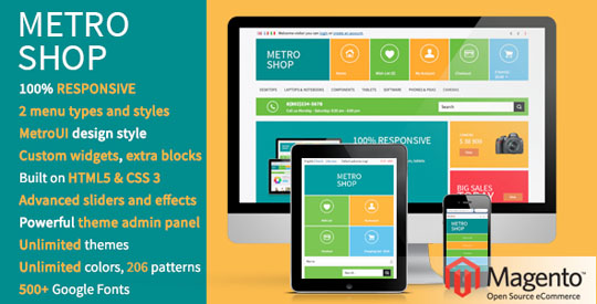 responsive magento themes