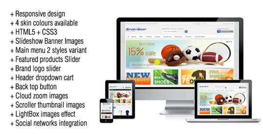 responsive magento themes