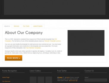 41 Totally Free Responsive HTML/CSS Website Templates - Designbeep