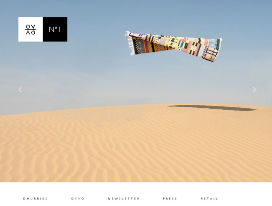 landscape photos in web design