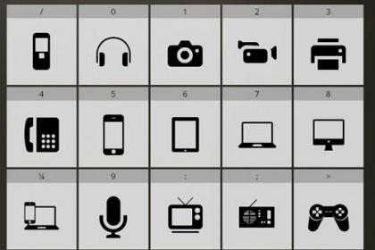 22 Sets of Free Icon Fonts For Designers and Developers - Designbeep
