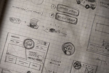 30 Great Examples of Web Design Sketches - Designbeep