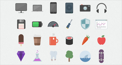 free flat icons