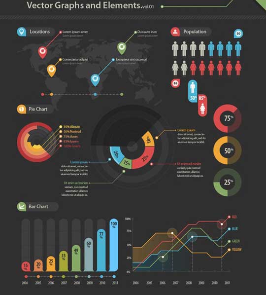 infographic vector elements