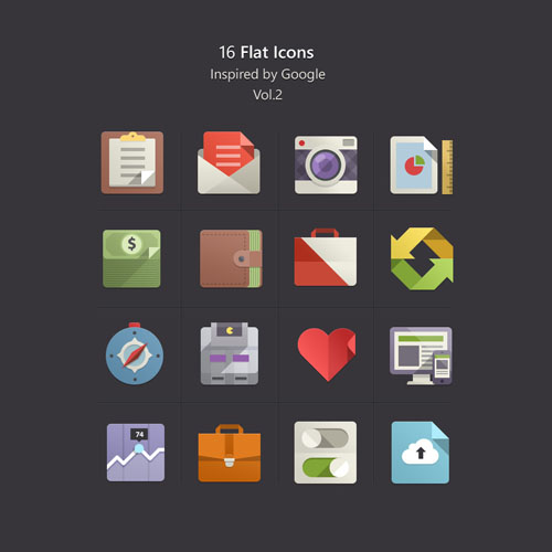 flat icon set free