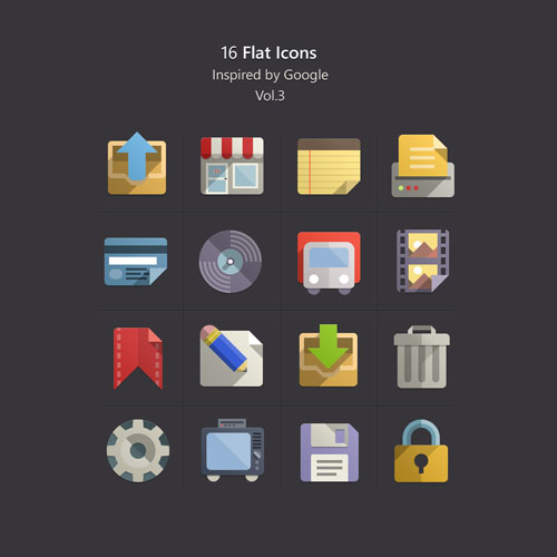 free flat icons