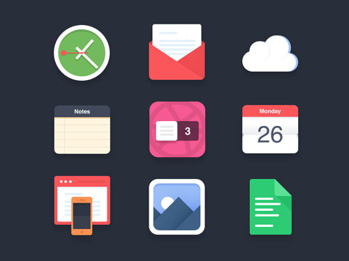 Flat Icons • Free Flat Icon Packs