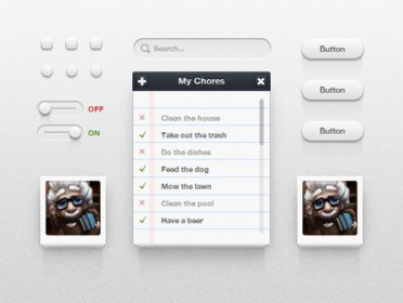 14 Free CSS/HTML UI Kits - Designbeep