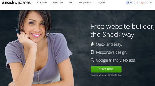 20 Best Free Online Website Builders - Designbeep