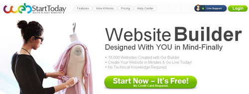 4.free website builder