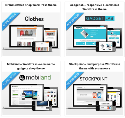 Wordpress eCommerce themes