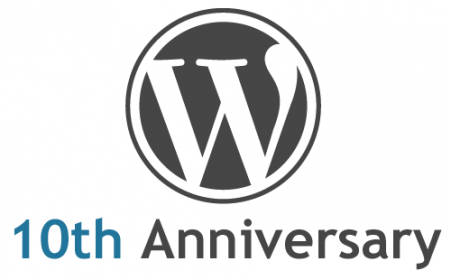 WordPress Celebrates 10th Anniversary [Infographic] - Designbeep