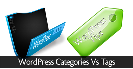 wordpress tags and categories