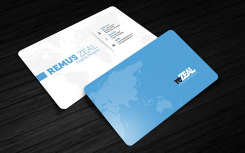 business card template