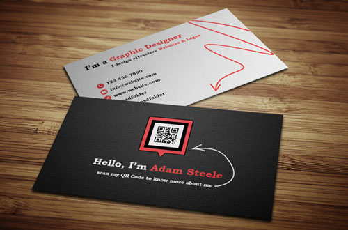 business card template