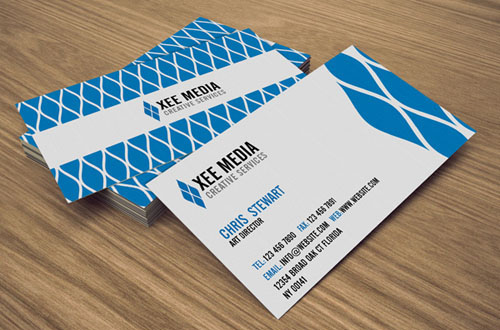 business card template