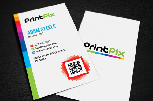 business card template