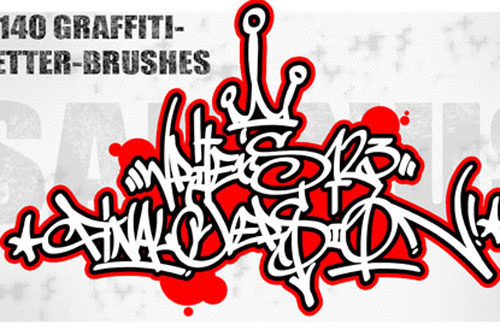 graffiti brush photoshop free download