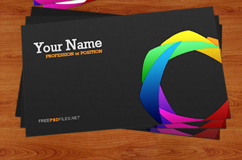 business card template