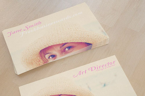 business card template