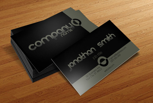 business card template