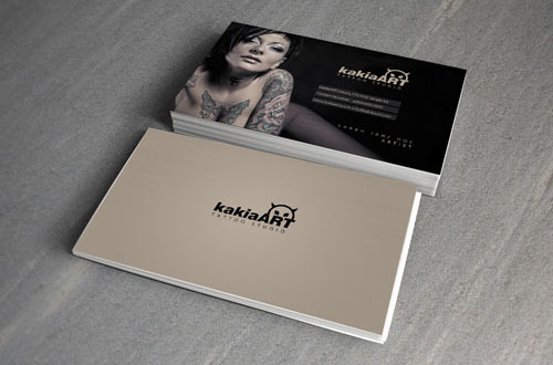 business card template