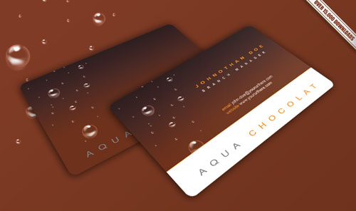 business card template