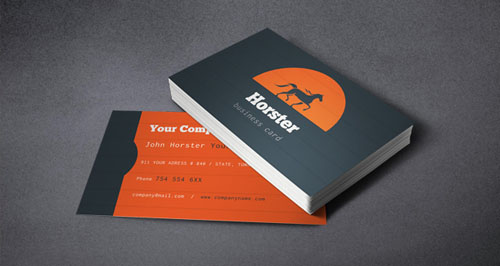 business card template