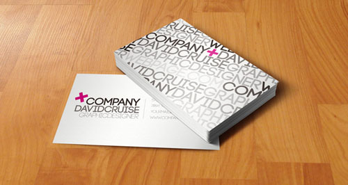 business card template