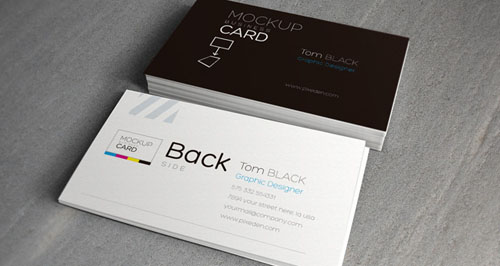 business card template