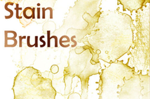 photoshop stain brushes