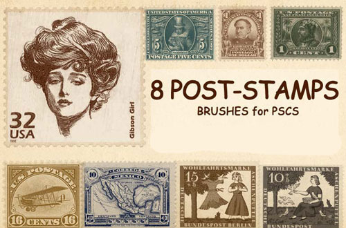 stamp brushes