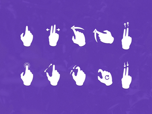 gesture icons