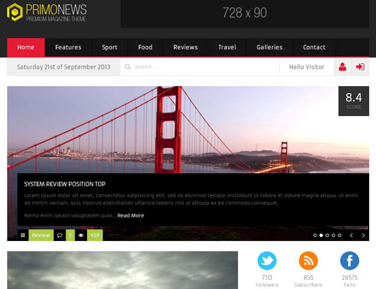 magazine style wordpress themes