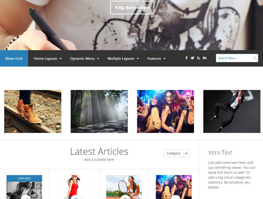 magazine style wordpress themes