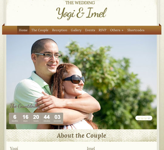 5.wordpress wedding themes