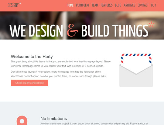 8.flat responsive wordpress themes