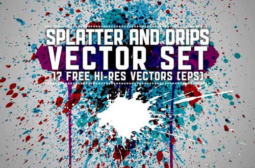 17.Splatters vectors