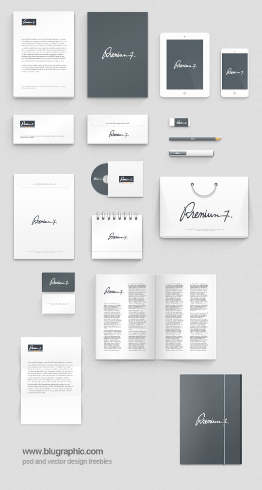 23 Free Sets Of Branding/Identity Mockup Templates (PSD) To