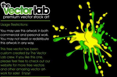 20.Splatters vectors